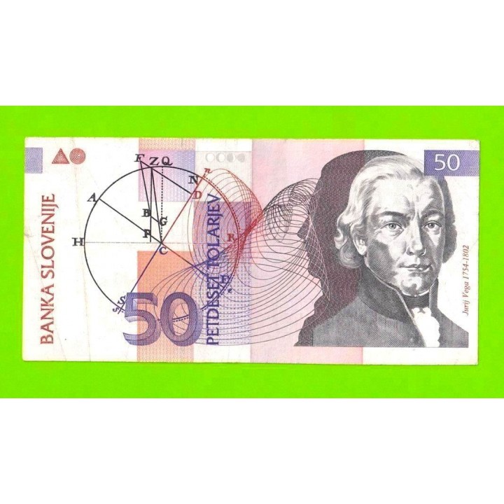 Словения - 50 толаров - 1992