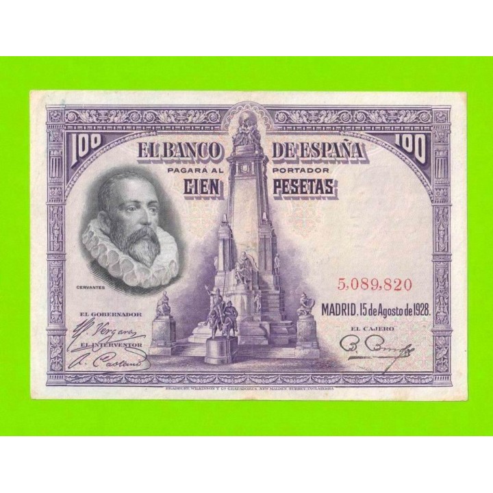Испания - 100 песет - 1928