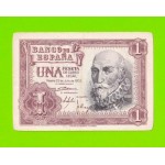 Испания - 1 песета - 1953 (серия W)