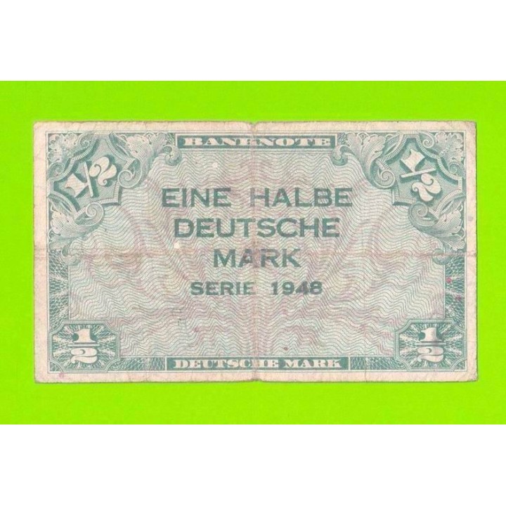 Германия (ФРГ) - 1/2 марки - 1948
