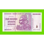 Зимбабве - 500000000 / 500 миллионов долларов - 2008 (AB)