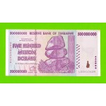 Зимбабве - 500000000 / 500 миллионов долларов - 2008 (AB)