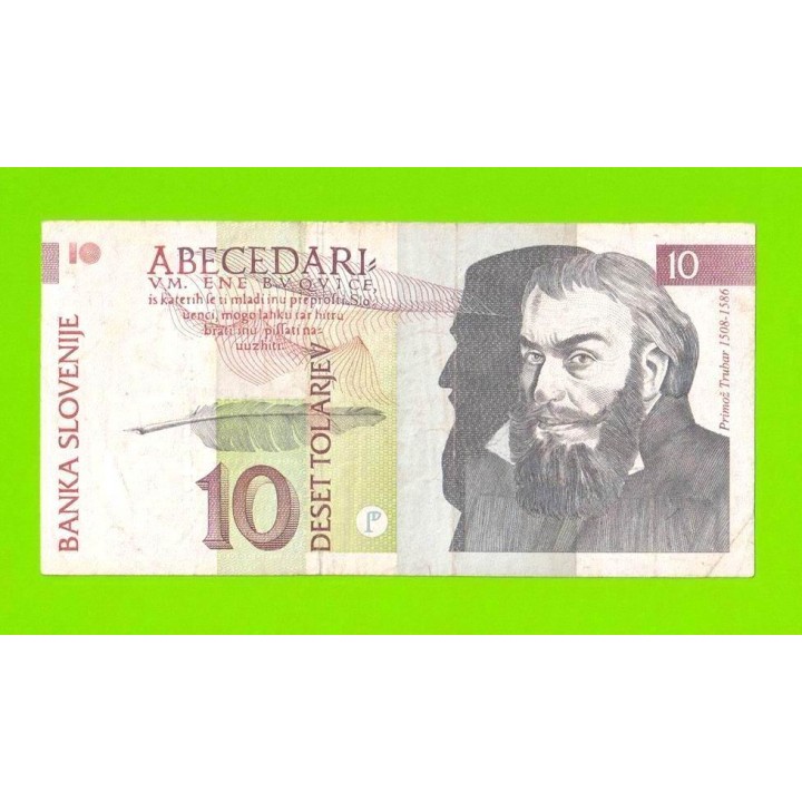 Словения - 10 толаров - 1992