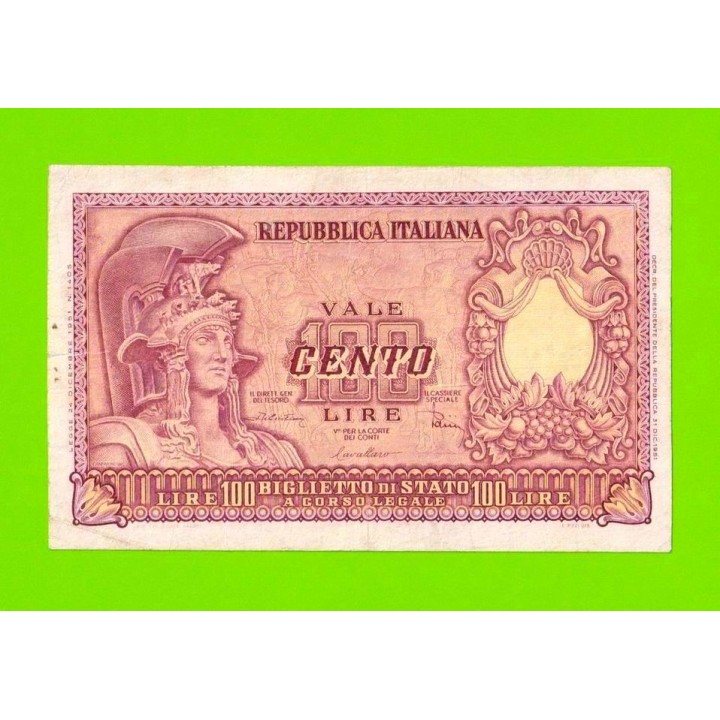 Италия - 100 лир - 1951