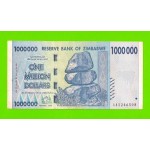 Зимбабве - 1000000 / 1 миллион долларов - 2008 (AA)