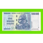 Зимбабве - 1000000 / 1 миллион долларов - 2008 (AA)