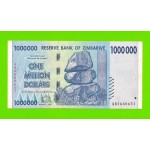 Зимбабве - 1000000 / 1 миллион долларов - 2008 (AA)
