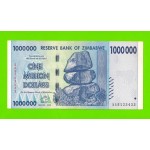 Зимбабве - 1000000 / 1 миллион долларов - 2008 (AA)