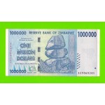Зимбабве - 1000000 / 1 миллион долларов - 2008 (AA)