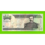 Доминикана - 10 песо - 2002 - UNC!!!