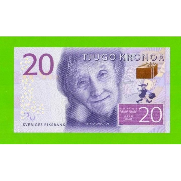 Швеция - 20 крон - 2015 - UNC!!!
