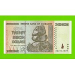 Зимбабве - 20000000000 / 20 миллиардов долларов - 2008 (AA)