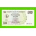 Зимбабве - 500 долларов - 2006 (AB)
