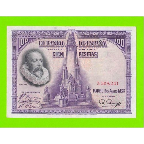 Испания - 100 песет - 1928