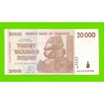 Зимбабве - 20000 долларов - 2008 (AB)