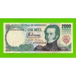 Венесуэла - 2000 боливаров - 1995 (A) - UNC!!!