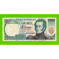 Венесуэла - 2000 боливаров - 1995 (A) - UNC!!!
