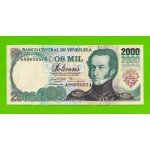 Венесуэла - 2000 боливаров - 1995 (A) - UNC!!!