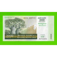 Мадагаскар - 2000 ариари - 2007 - UNC!!!