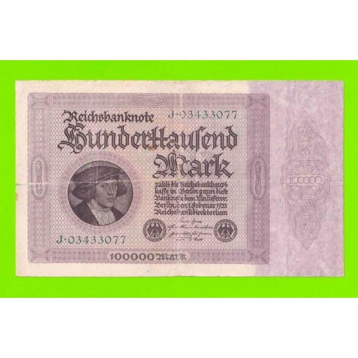 Германия - 100000 марок - 1923