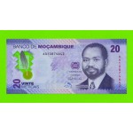 Мозамбик - 20 метикалов - 2024 (AA) - Полимер - UNC!!!