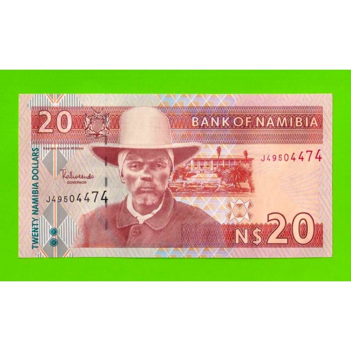 Намибия - 20 долларов - 2002 - UNC!!!