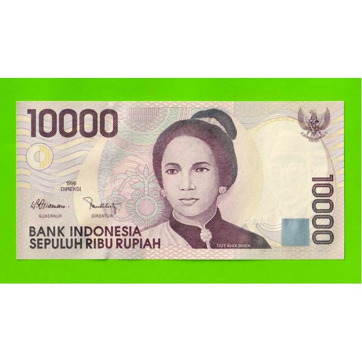 Индонезия - 10000 рупий - 1998 (2001) - UNC!!!