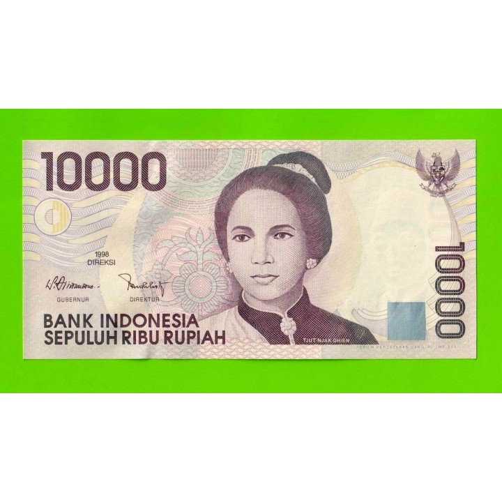 Индонезия - 10000 рупий - 1998 (2001) - UNC!!!