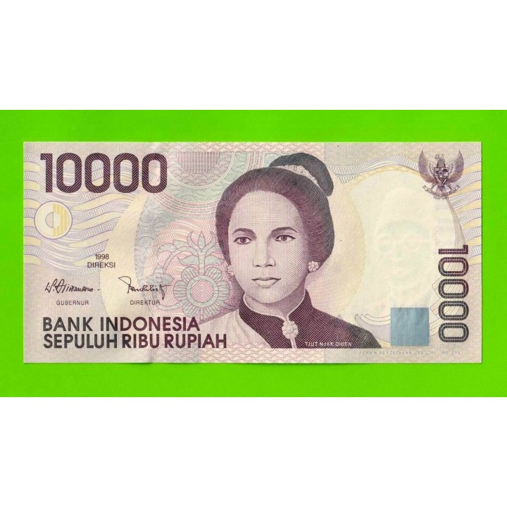 Индонезия - 10000 рупий - 1998 (2001) - UNC!!!