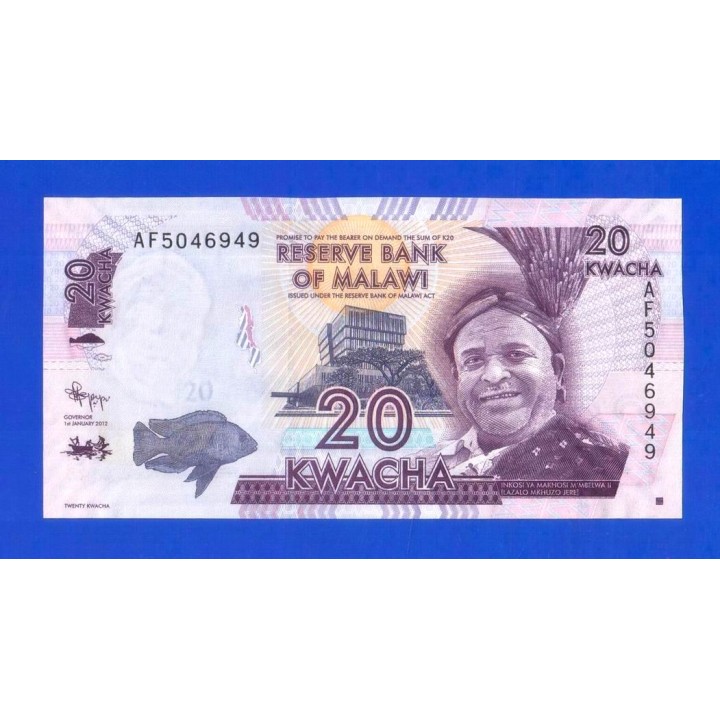 Малави - 20 квач - 2012 (AF) - UNC!!!