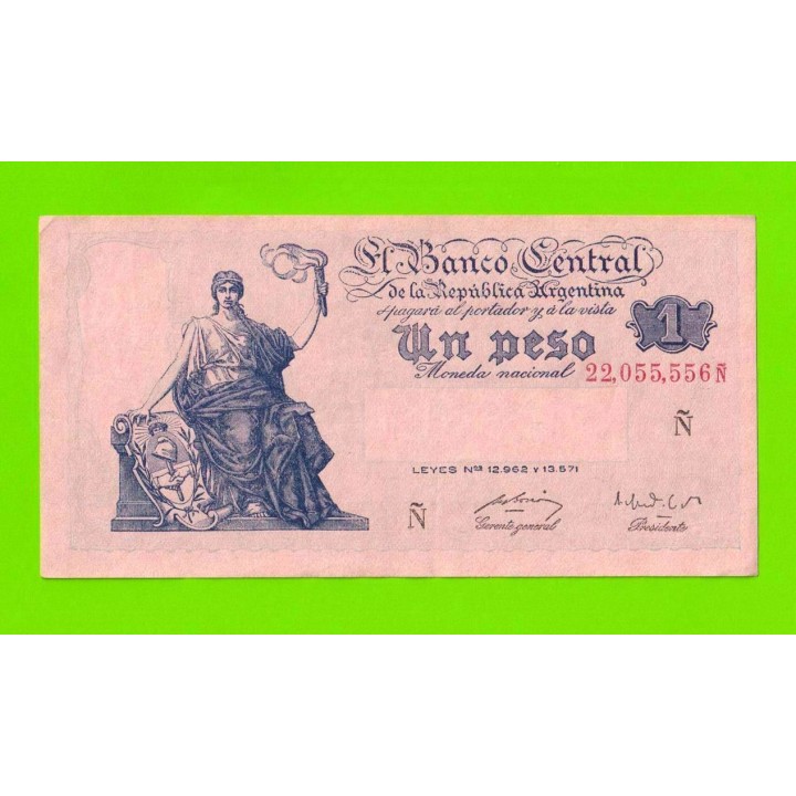 Аргентина - 1 песо - 1951 / 1952 (N)