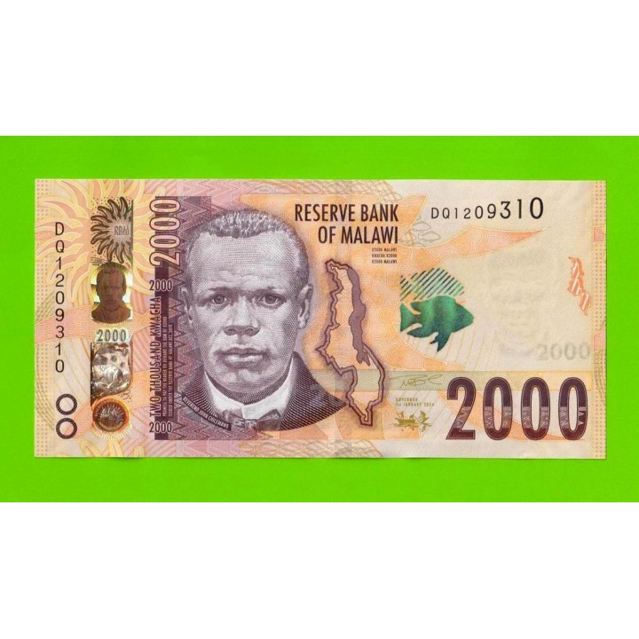 Малави - 2000 квач - 2024 - UNC!!!