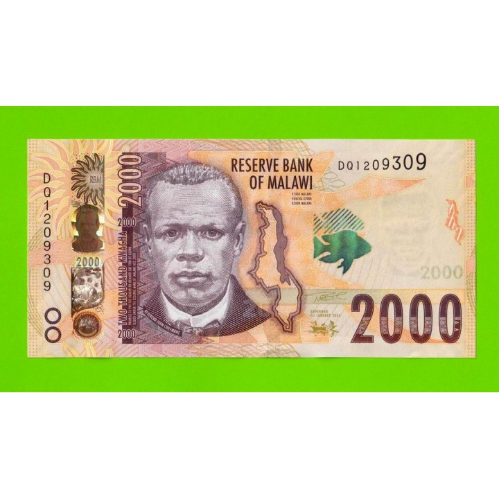 Малави - 2000 квач - 2024 - UNC!!!