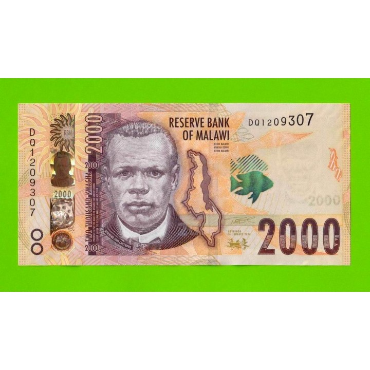 Малави - 2000 квач - 2024 - UNC!!!