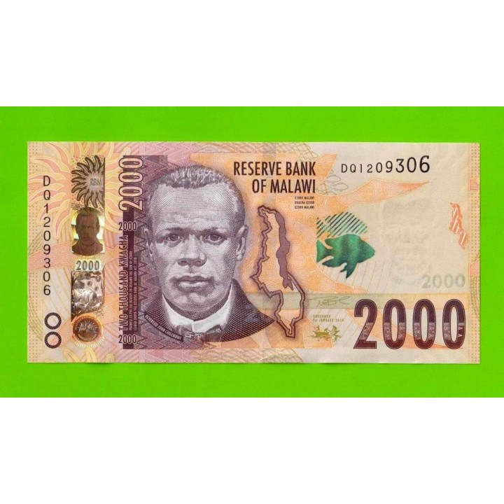 Малави - 2000 квач - 2024 - UNC!!!