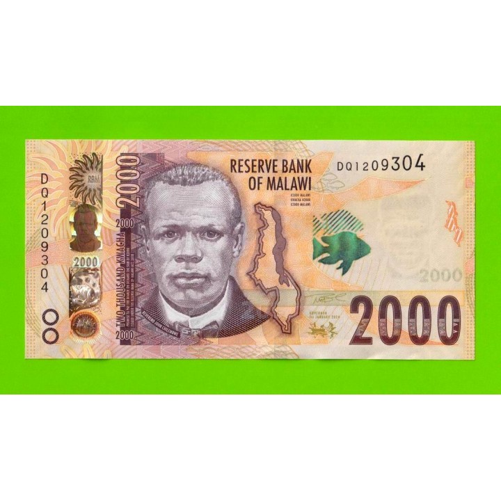 Малави - 2000 квач - 2024 - UNC!!!