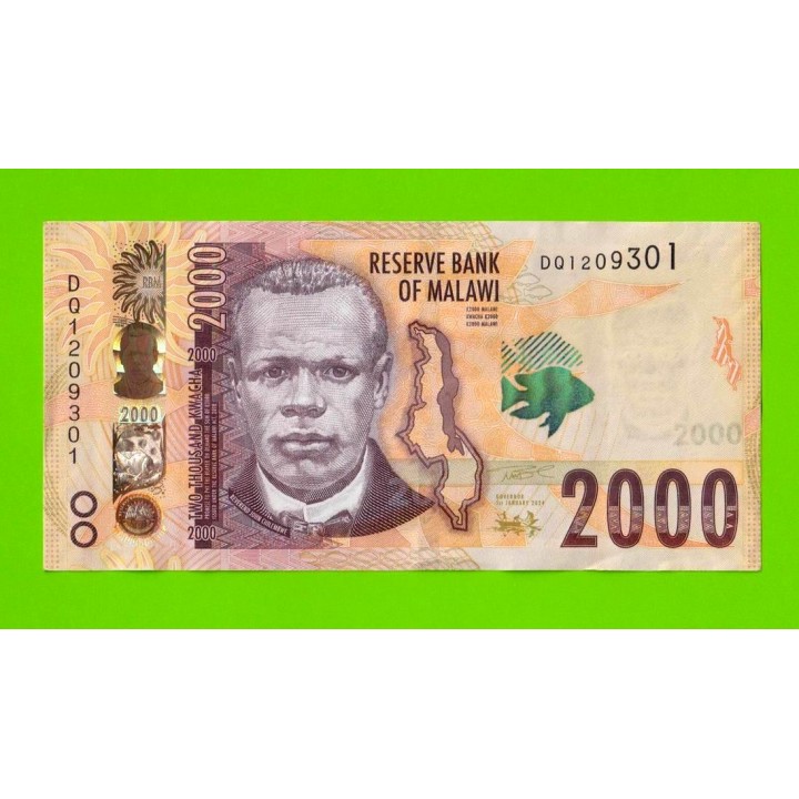 Малави - 2000 квач - 2024 - aUNC!!!