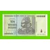 Зимбабве - 10000000000000 / 10 триллионов долларов - 2008 (AA) - UNC!!!