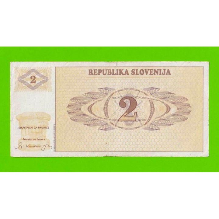 Словения - 2 толара - 1990 (AA)