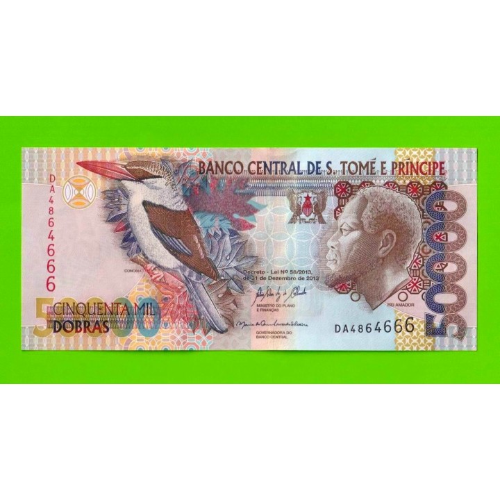 Сан-Томе и Принсипи - 50000 добра - 2013 - UNC!!!