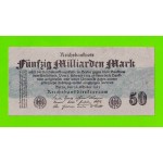 Германия, Берлин - 50000000000 / 50 миллиардов - 1923 (серая бумага)