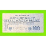 Германия, Берлин - 100000000000 / 100 миллиардов - 1923