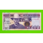 Намибия - 200 долларов - 1996 - UNC!!!