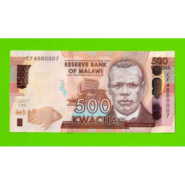 Малави - 500 квач - 2024 - UNC!!!