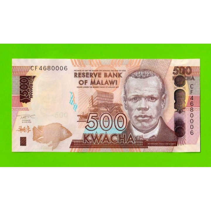 Малави - 500 квач - 2024 - UNC!!!