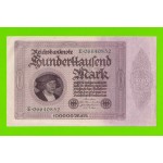 Германия - 100000 марок - 1923 - XF+++!!!