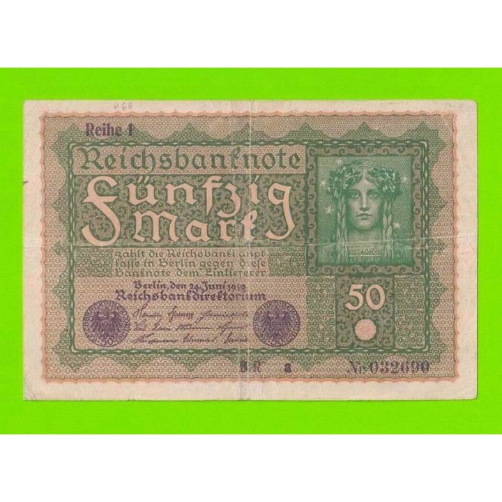 Германия - 50 марок - 1919