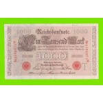 Германия - 1000 марок - 1910 - aUNC-!!!