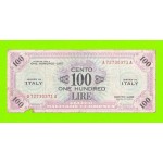 Италия - 100 лир - 1943 - Союзное военное правительство