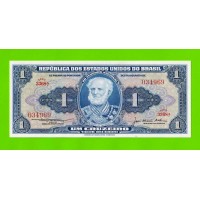 Бразилия - 1 крузейро - 1954 - UNC!!!